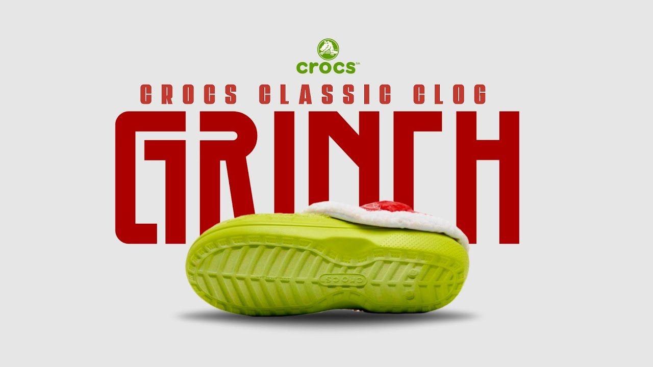 Классические сабо Crocs &laquo;GRINCH&raquo; 2025 💚🎄 | Самая крутая праздничная новинка!