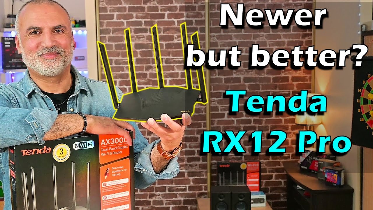 Tenda RX12 Pro AX3000 WIFI 6 router Speed and Range Test, Review and compare to RX9 Pro