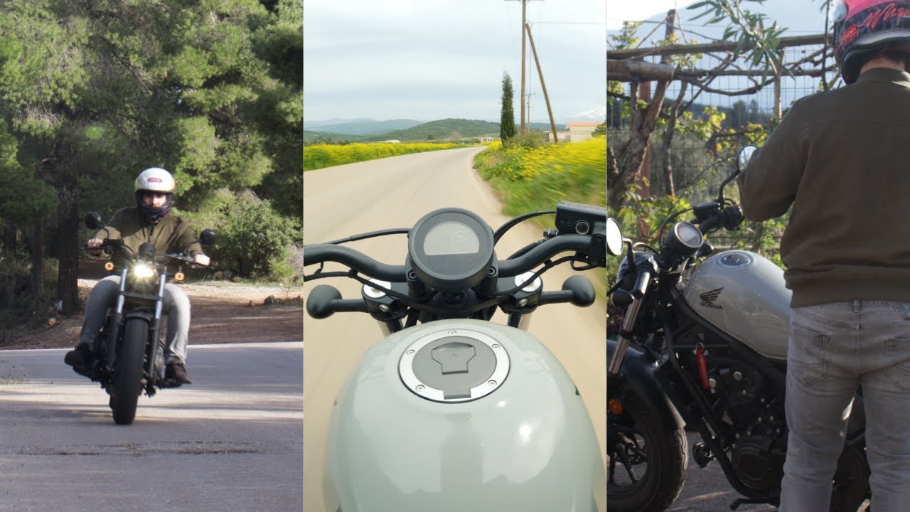 POV: A 20 Minute Motorcycle Escape - Honda Rebel 500