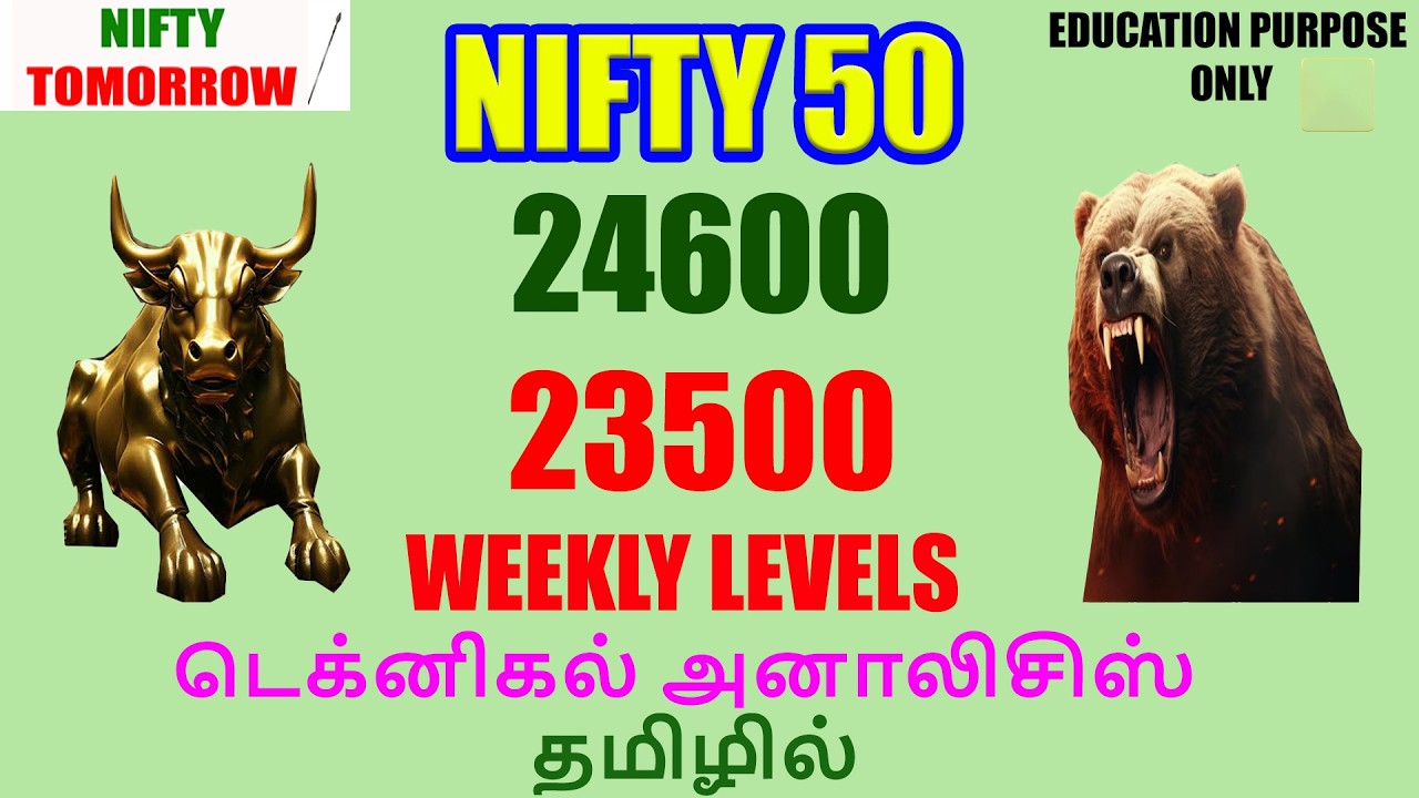 Nifty Weekly Analysis | This Week Nifty Positive or Negative? | Technical Analysis In Tamil