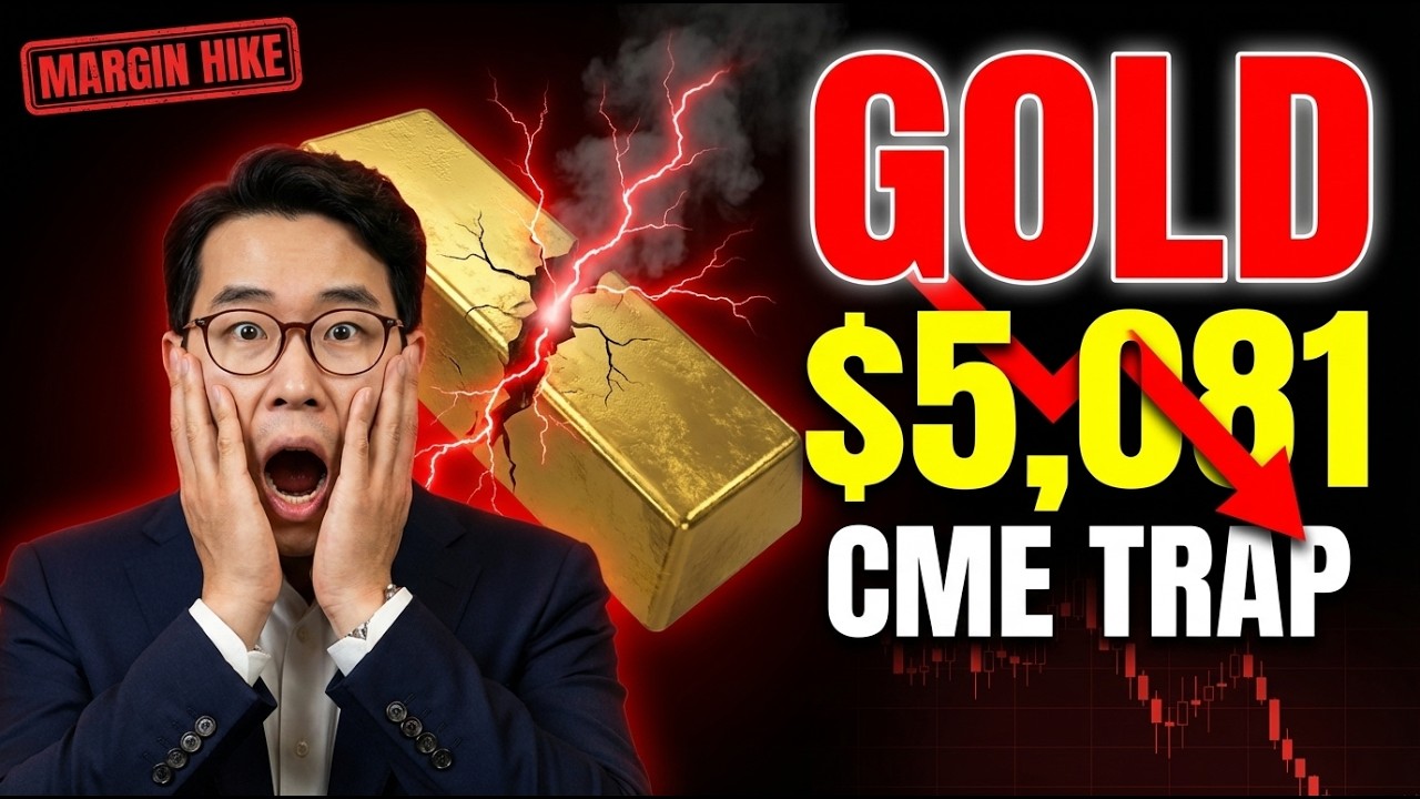 SHOCK: Gold $5,081 Drop Today — CME Margin Trap (Here's Why