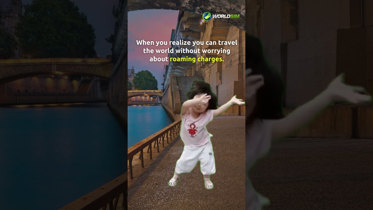 Dance your way through every destination with WorldSIM eSIM