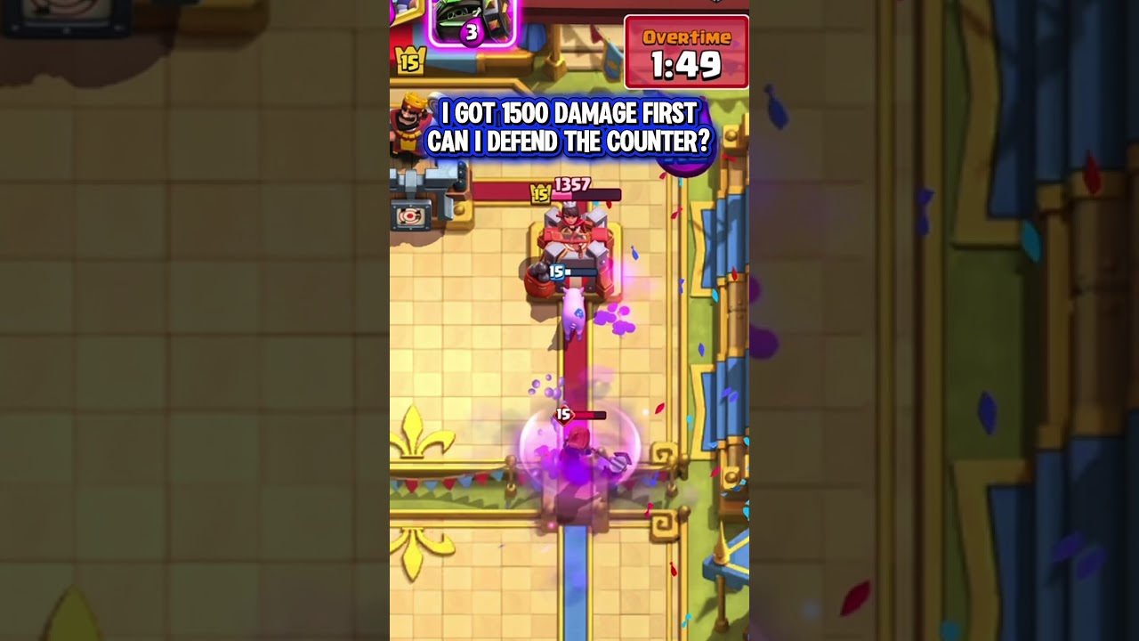 Clash Royale - 1500 Damage VS 900, but Who Better Here?