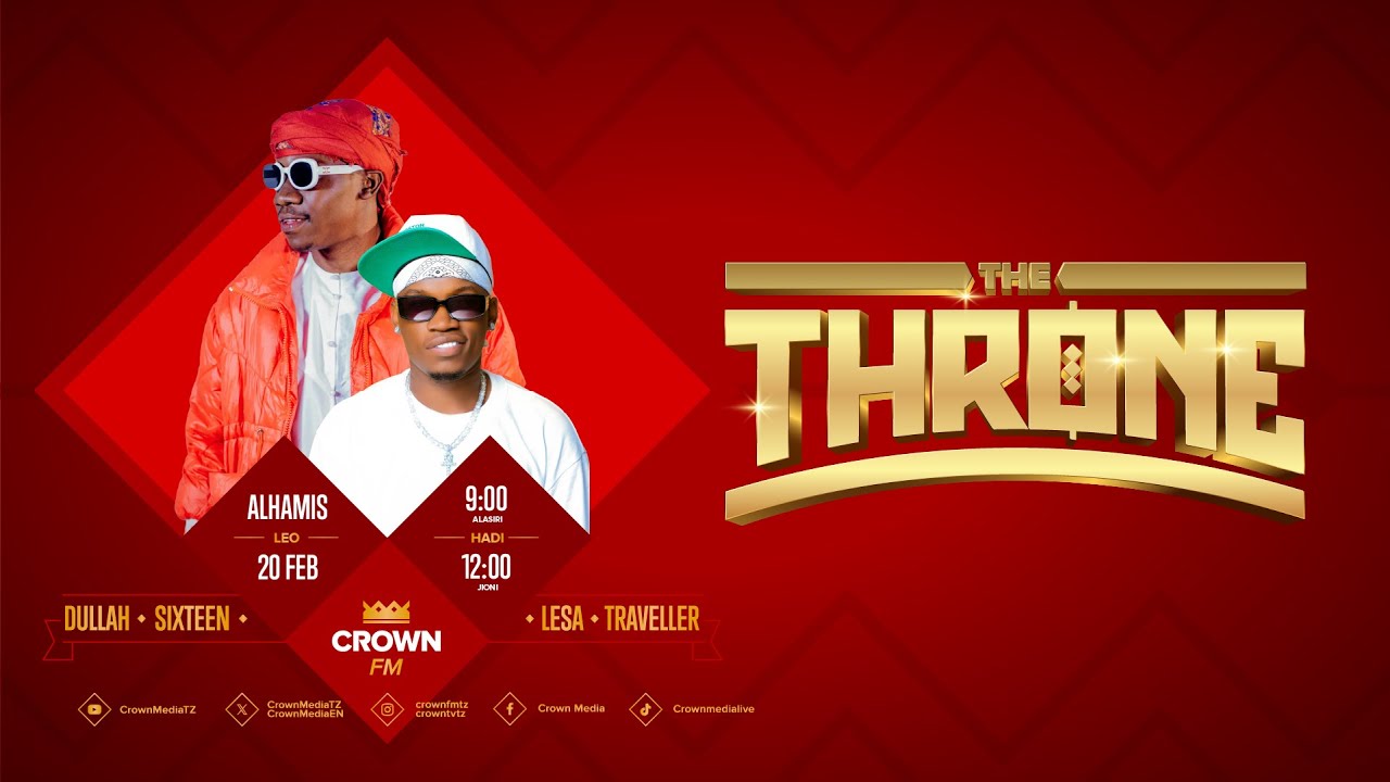 LIVE THE THRONE: MAARIFA ANALALAMIKA KAIBIWA DEMU WAKE NA MTANGAZAJI WA CROWN,KESI KUBWA