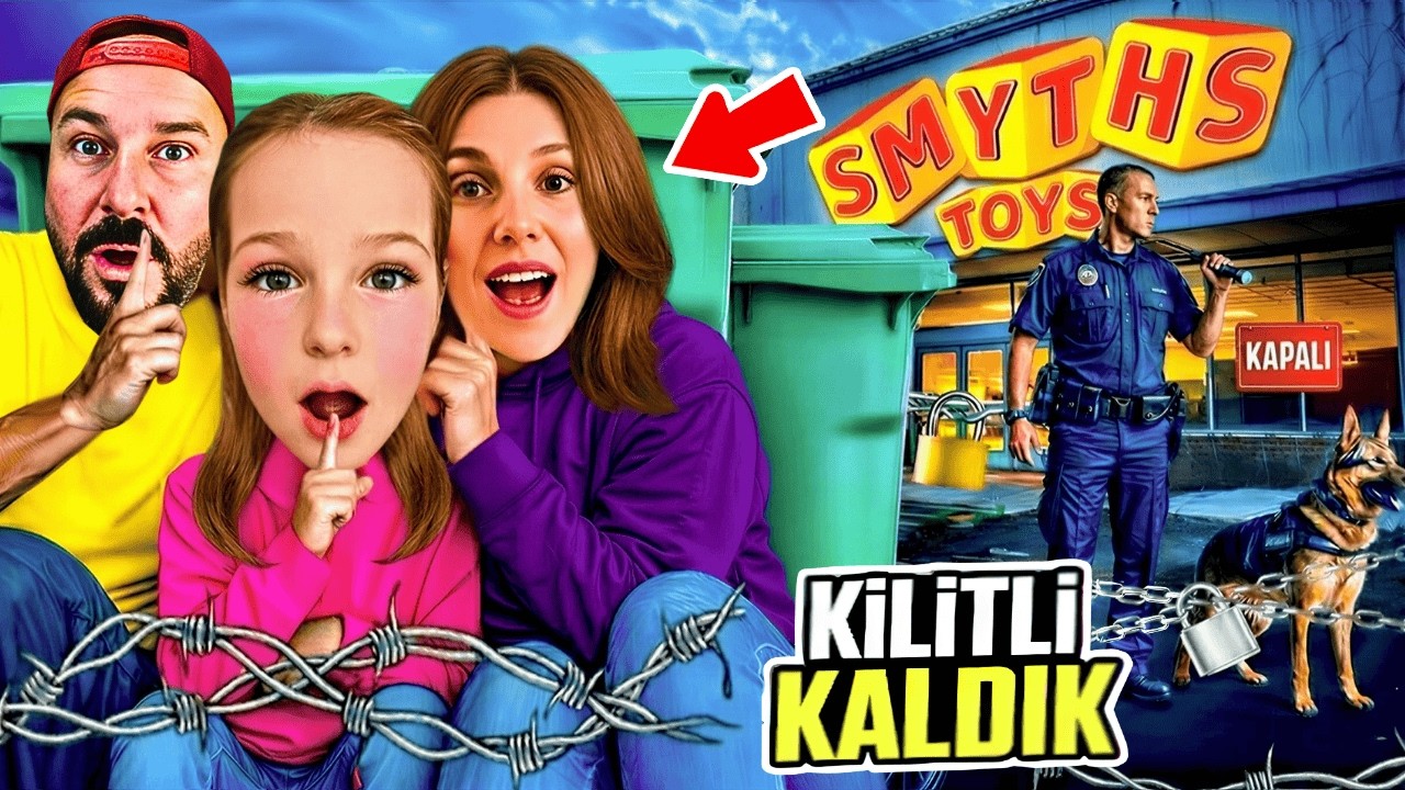 ADA MAĞAZA KAPANDI İÇERDE KİLİTLİ KALDIK! BİZE KİM YARDIM EDECEK? 