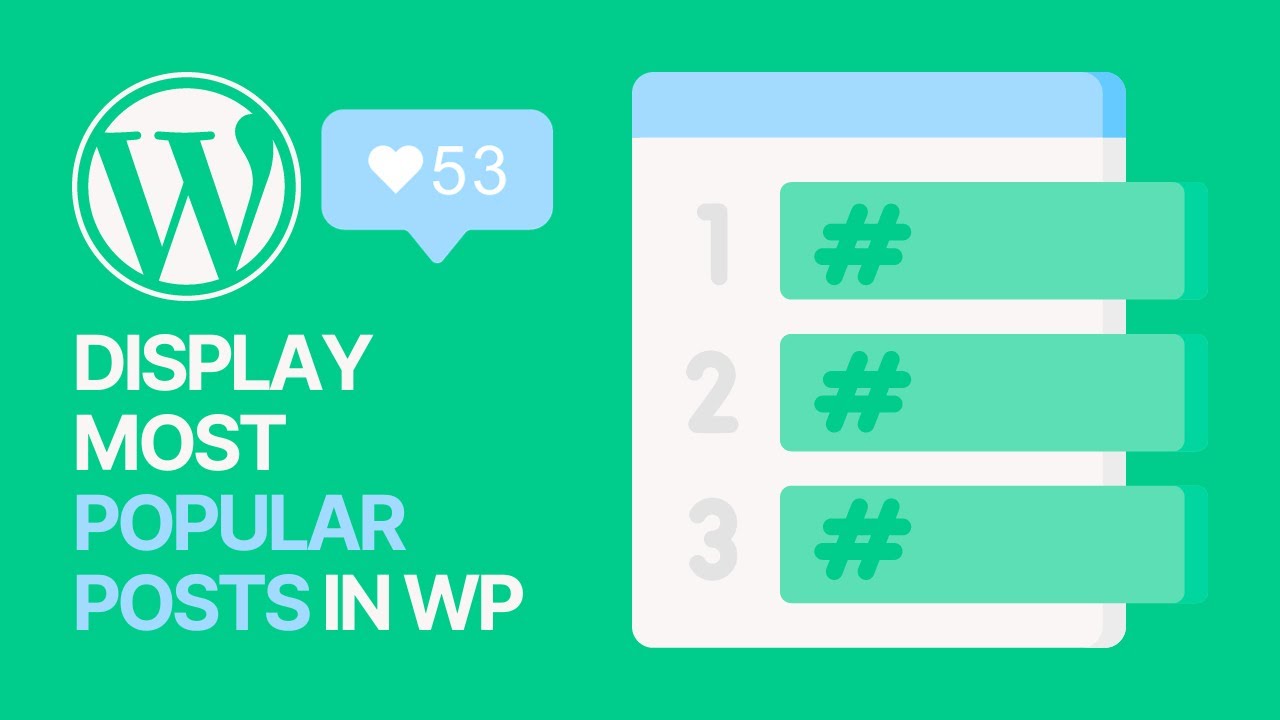 How to Display Most Popular Posts in WordPress Easy Free