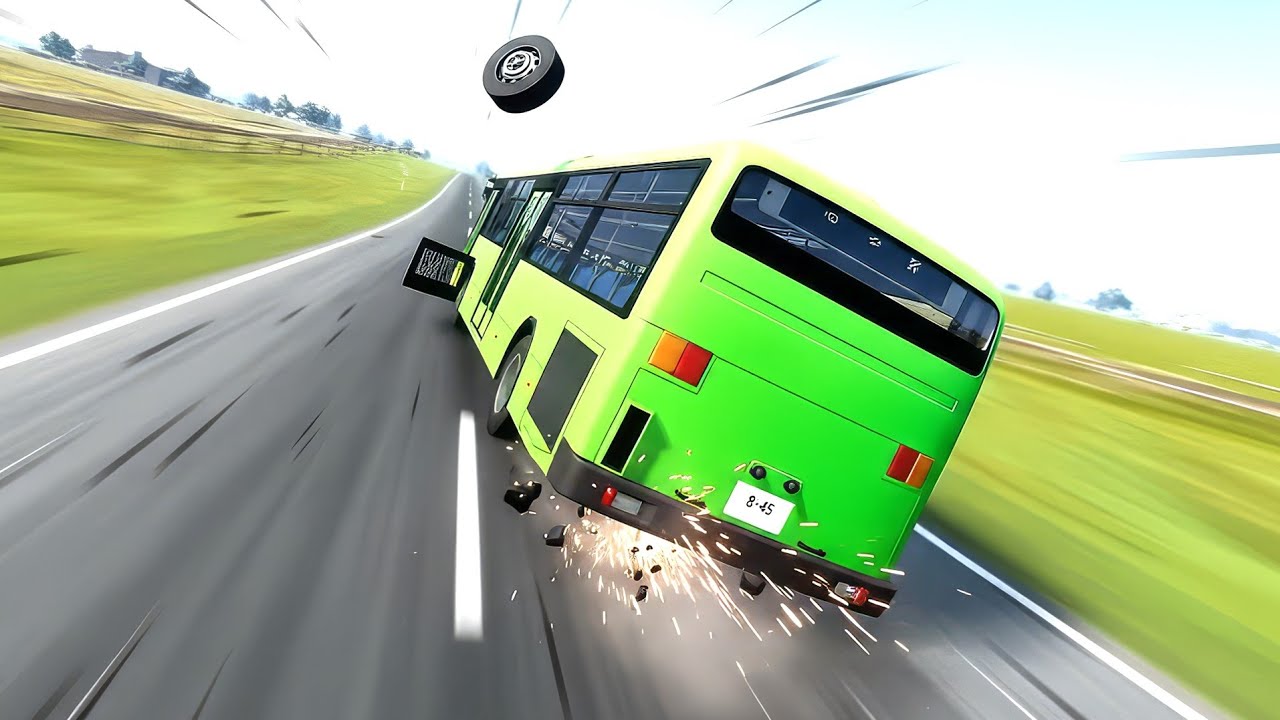 Instant 600 MPH Acceleration Crashes #02 – BeamNG Drive