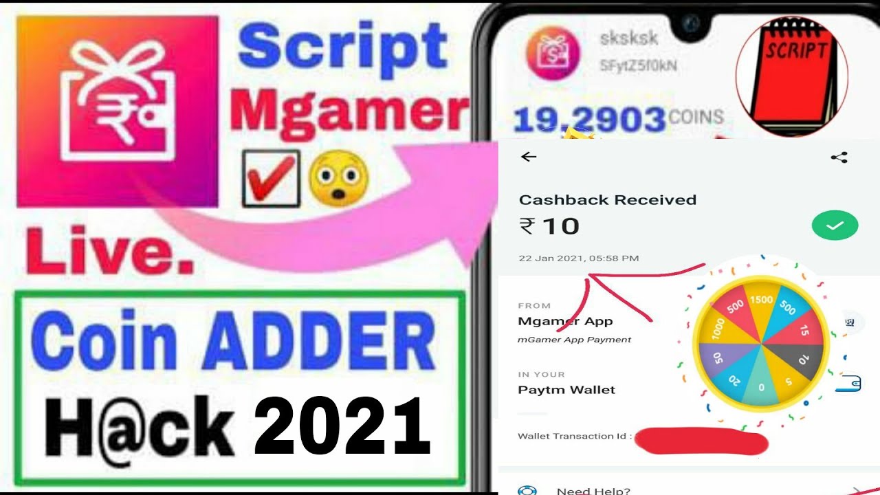 2021 Hindi Mgamer app unlimited coin Trick mgamer app new h@ck Trick 2021 mgamer refer add trick🤑