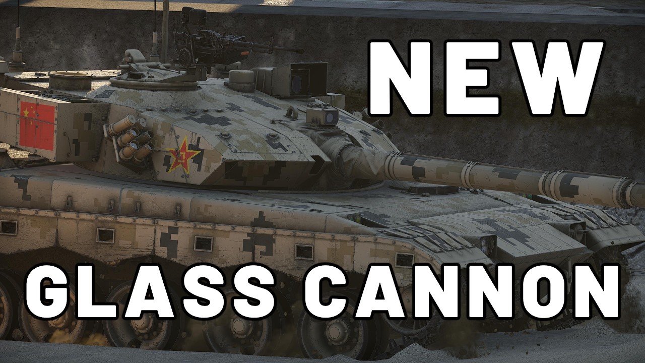 Новый китайский премиум-танк основного боевого класса | ZTZ96B | War Thunder