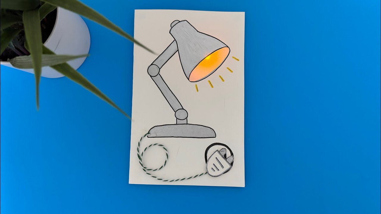 How to make a light-up interactive paper circuit card