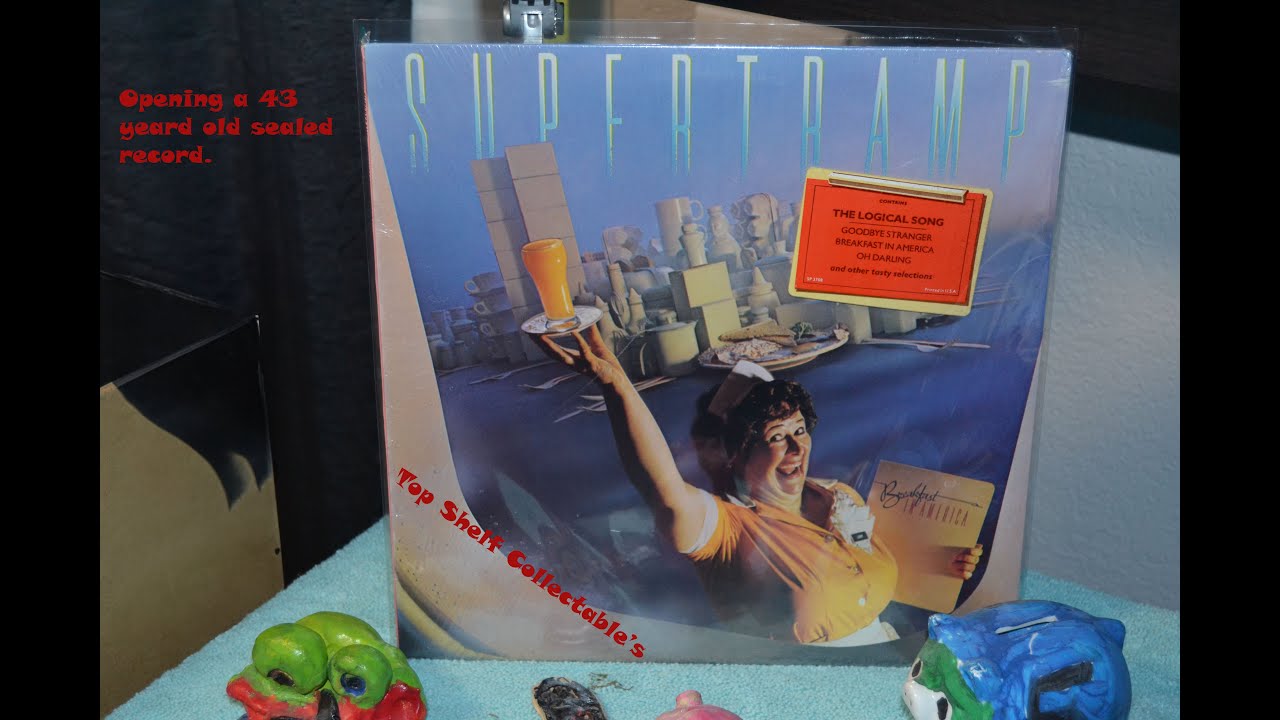 44 Year Old Sealed Record, Supertramp - Breakfast in America
