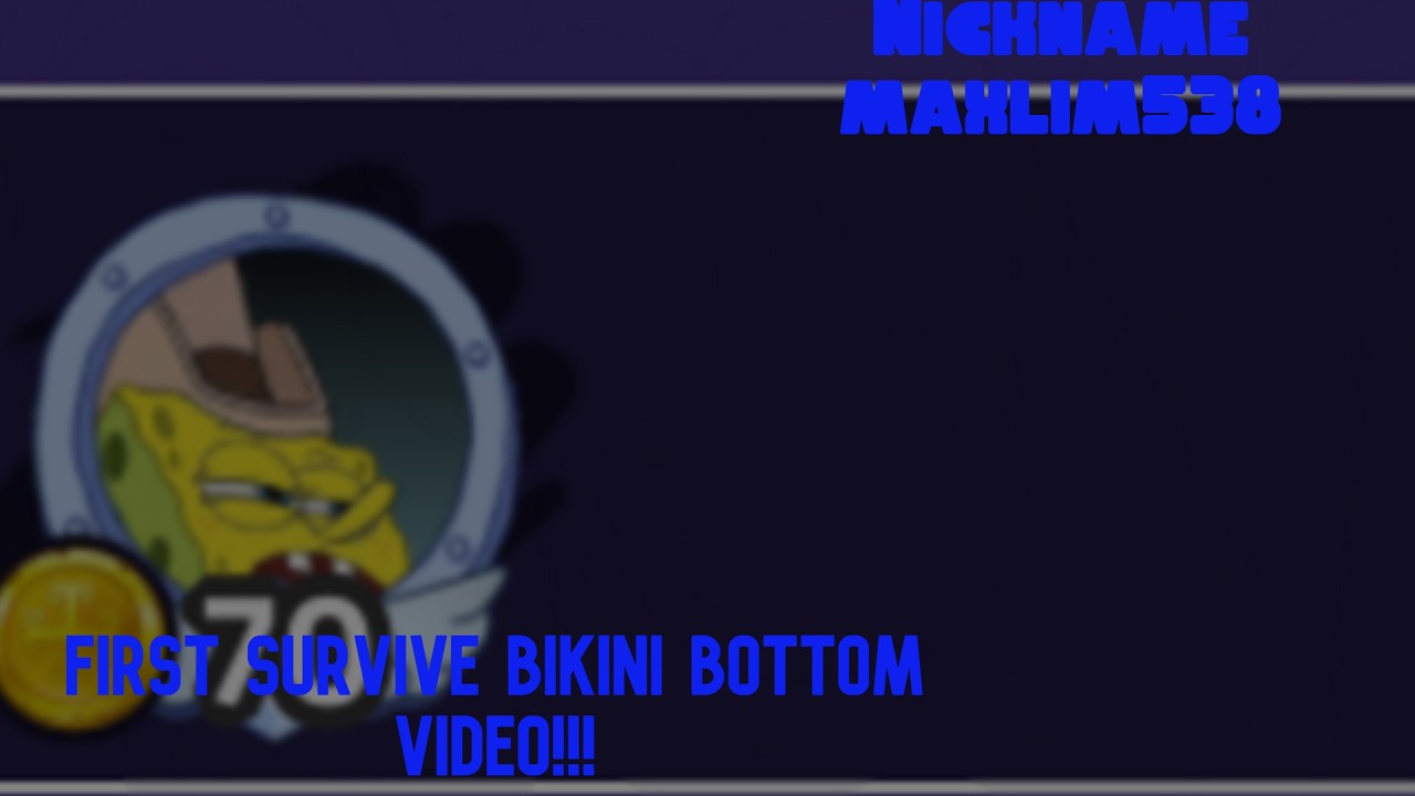 Survive Bikini Bottom!!! @KrabbyKrew
