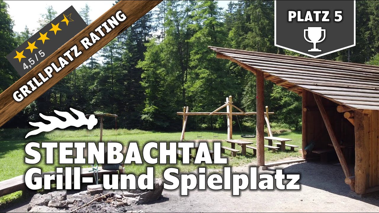 Das Steinbachtal bei Althütte - Grill- und Spielplatz | Wassertreten