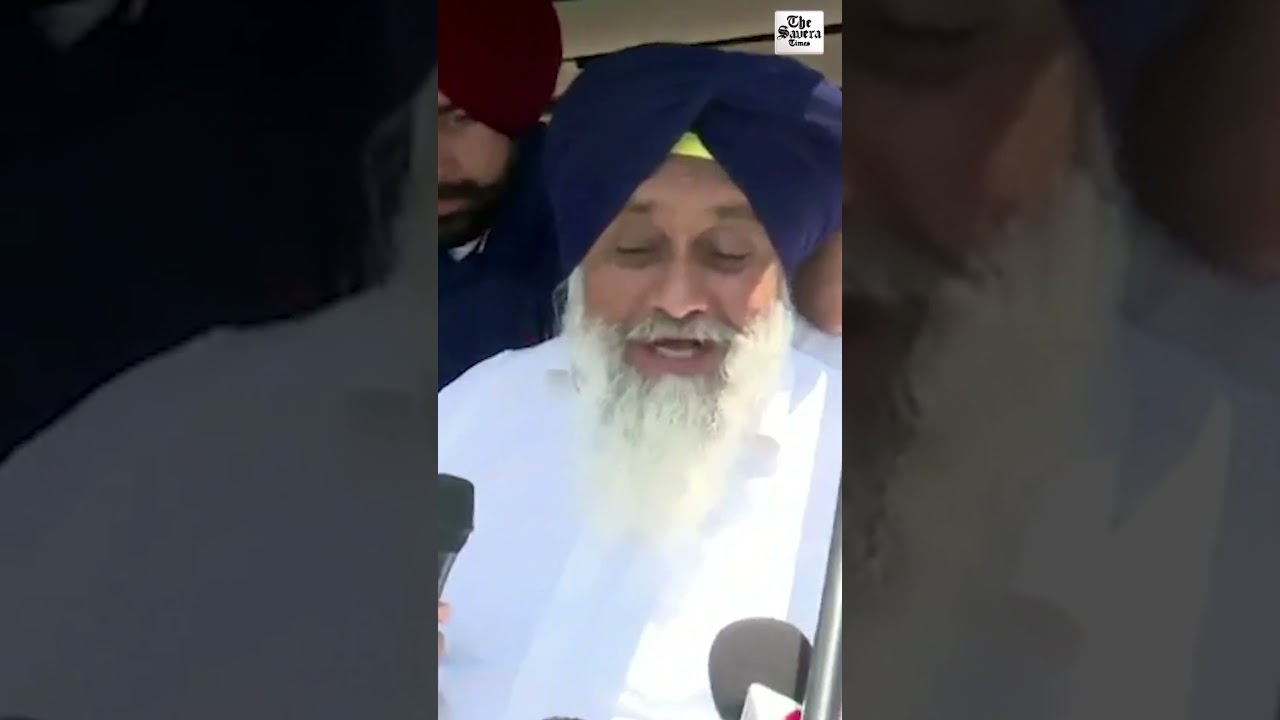 Sukhbir Singh Badal (SAD) on AAP&rsquo;s complaint to election commission