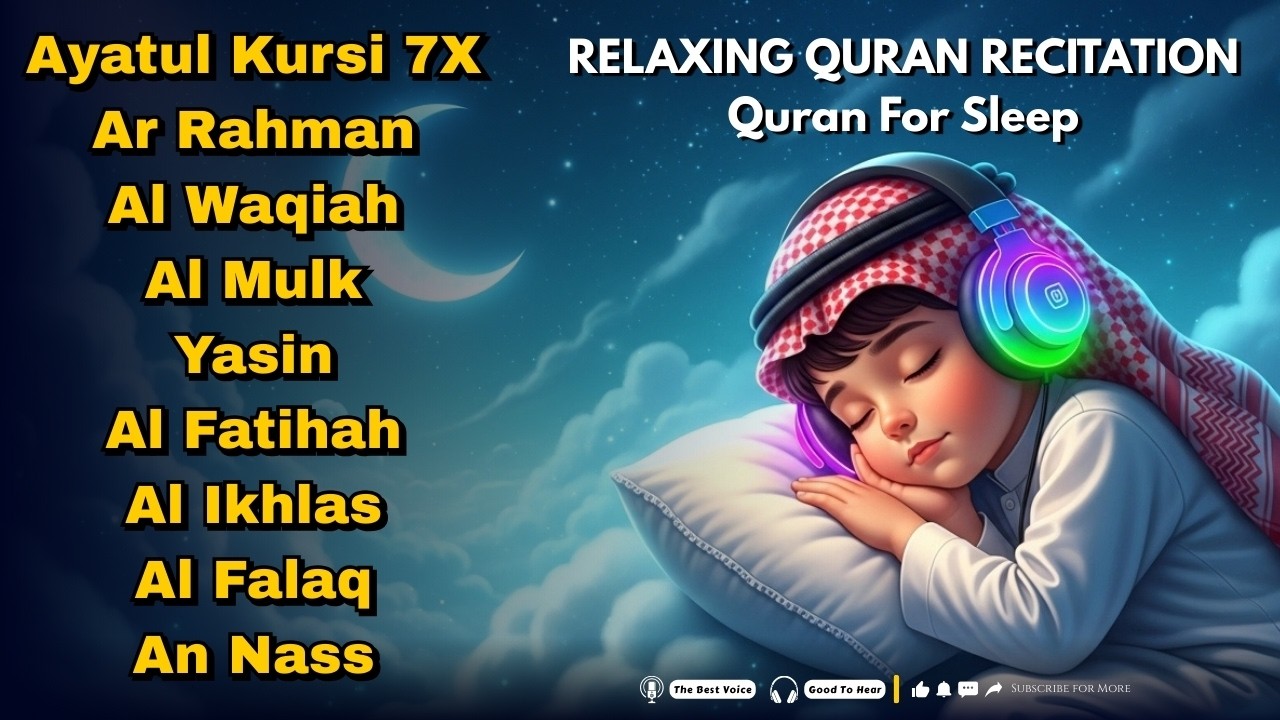 Deep Sleep & Problems Solve: Powerful Surah Phrase for Relaxation and Peace