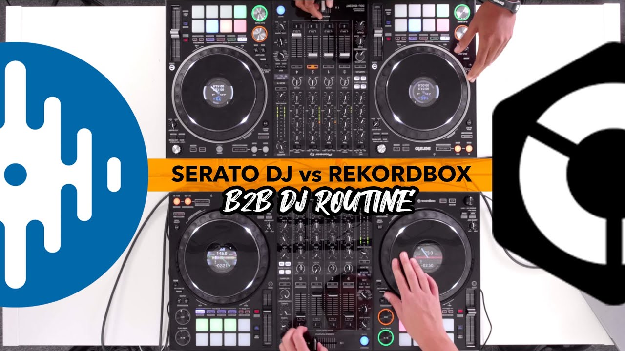 Serato DJ vs Rekordbox DJ Routine - Battle of the Pioneer DDJ 1000's!