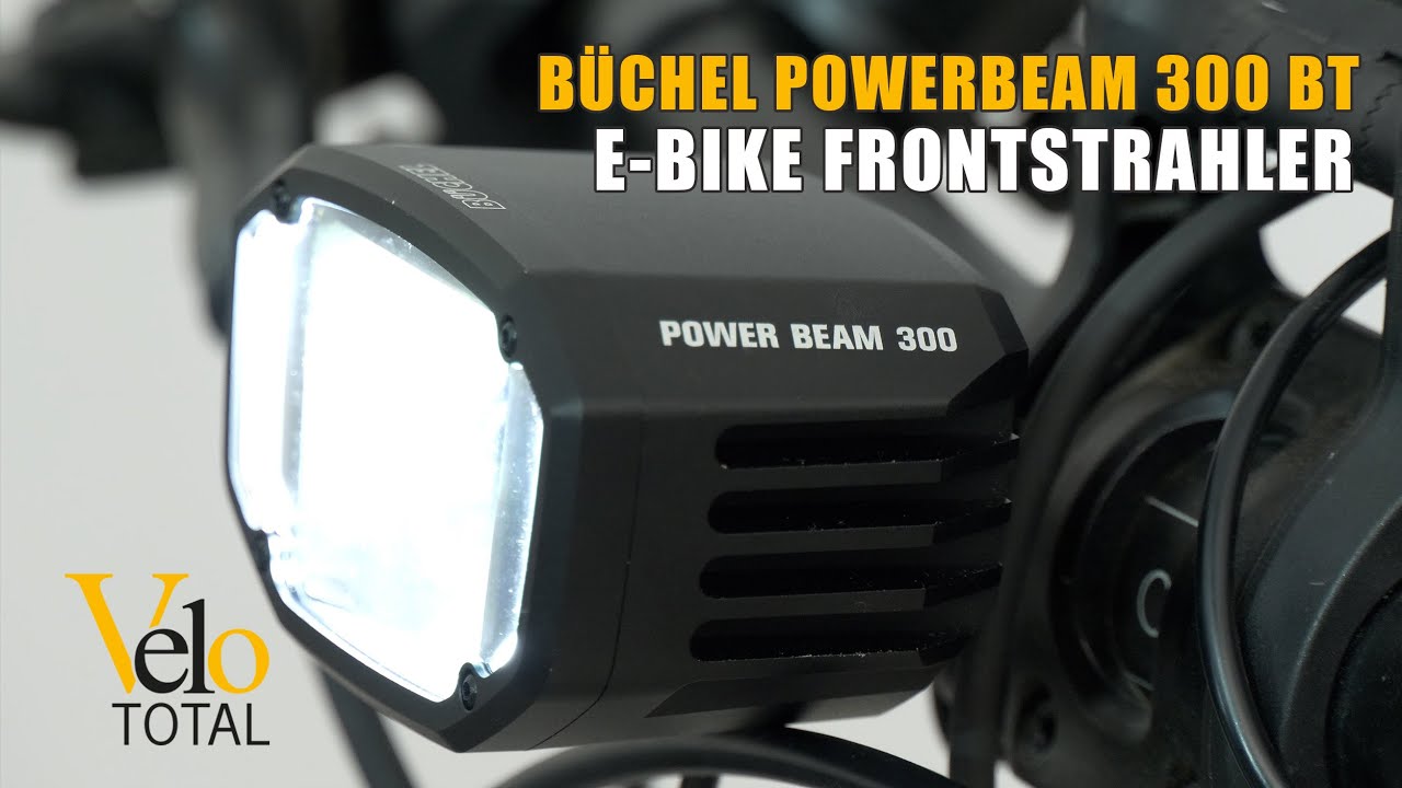 B&uuml;chel PowerBeam 300 BT &ndash; Lichtstarker E-Bike-Scheinwerfer mit moderner Steuerung