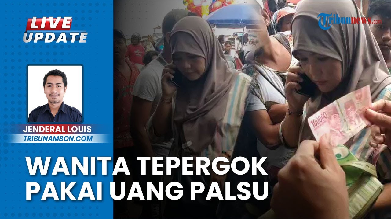 Pedagang di Pasar Mardika Ambon Ngamuk Gegara Pembeli Bayar Pakai Uang Palsu Senilai Rp 100 Ribu