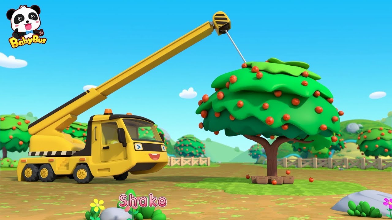 Истории Игрушечных Машинок : Водное колесо, Трактор, Кран | BabyBus