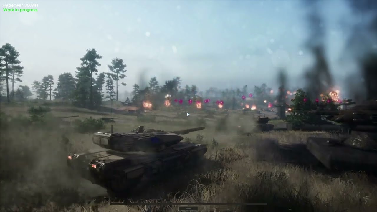 Hyperwar Alpha 0.841 -  Action sequence