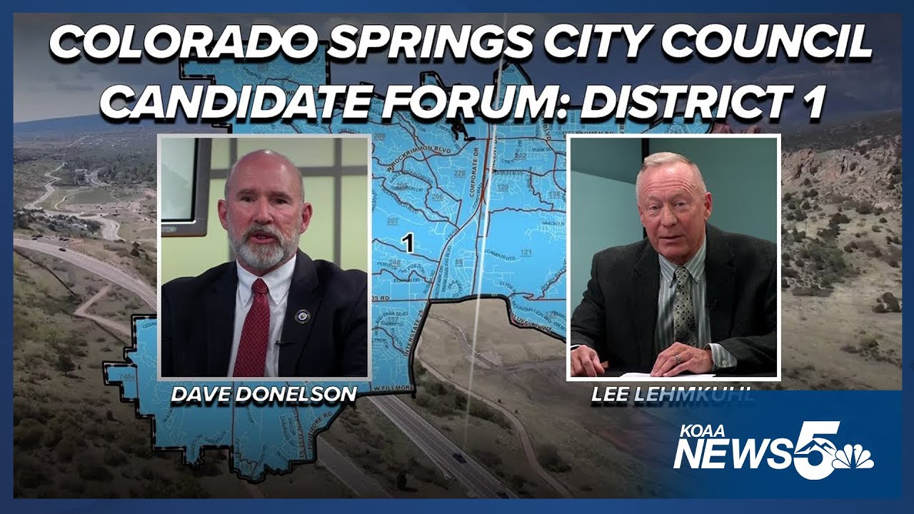 Colorado Springs City Council Candidate Forum: District 1