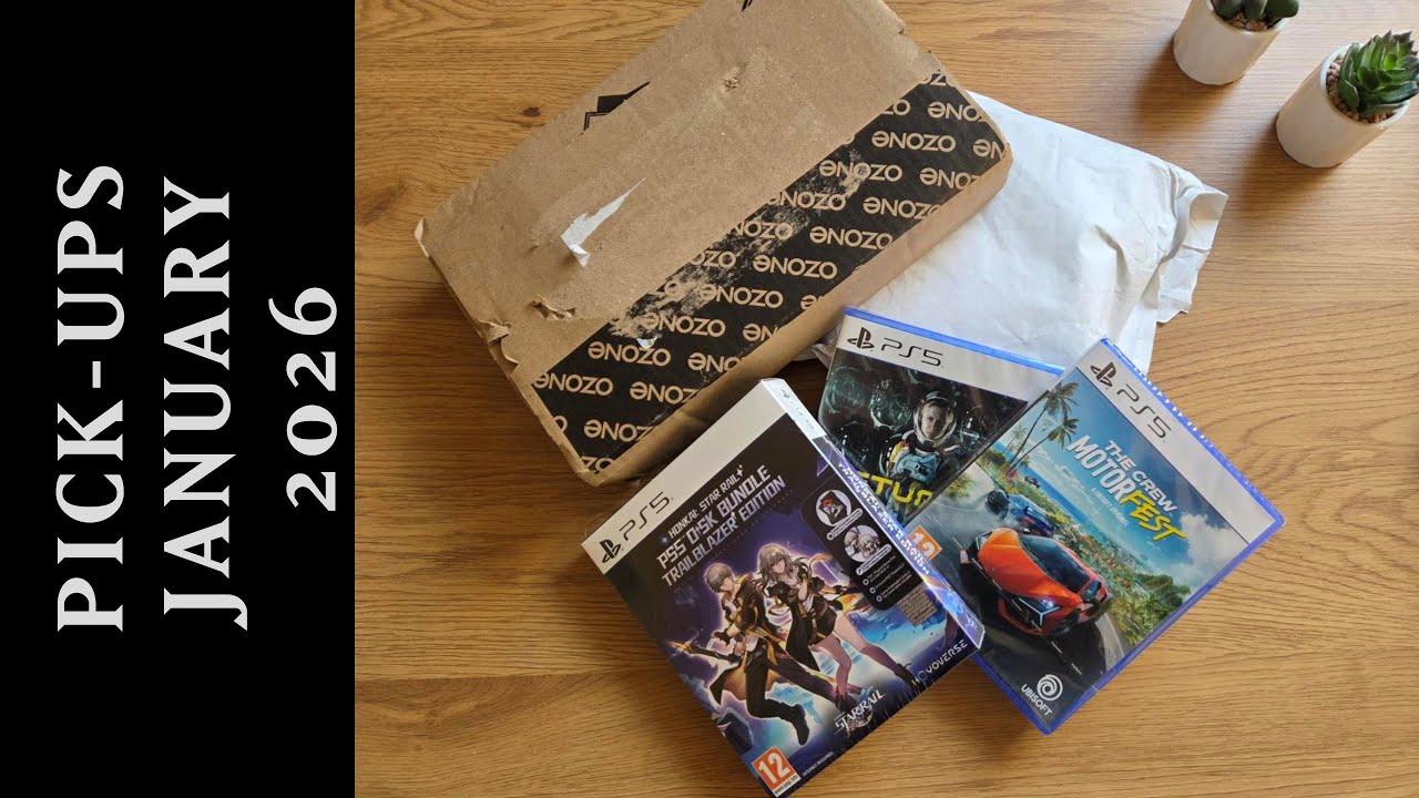 Unboxing Game Pick Ups for January 2026