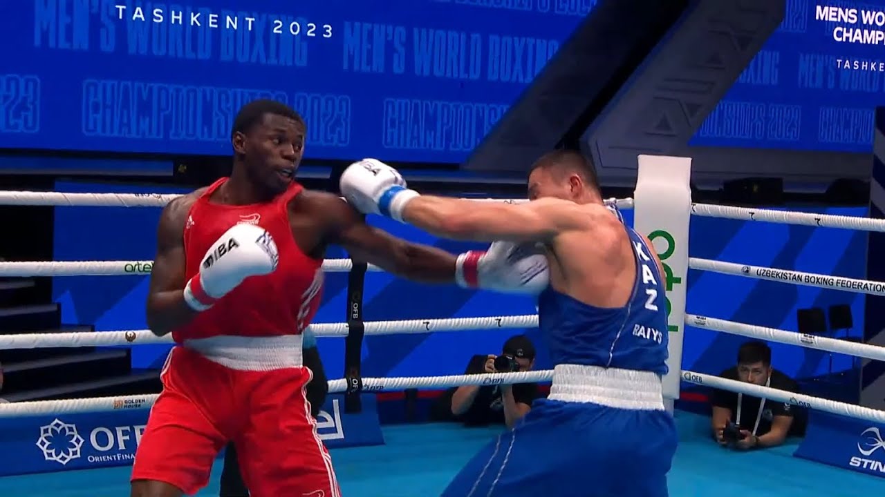 R16 (75KG) PEREIRA WANDERLEY (BRA) vs RAIYS NURKANAT (KAZ) | IBA World Boxing Championships 2023