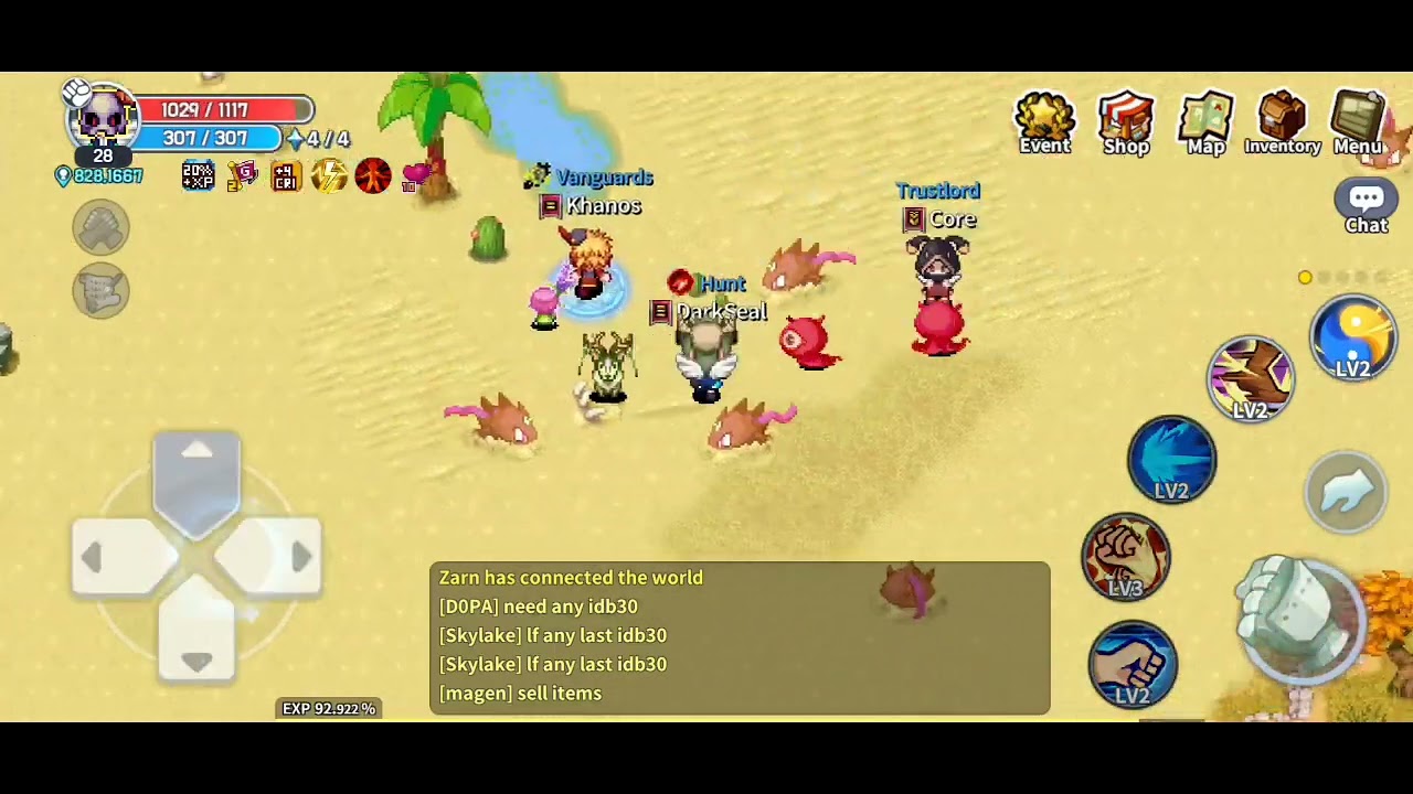 Darlene Server IMO TWOM-💞👑✨Lvl28 to Lvl 29 Training🎆😊