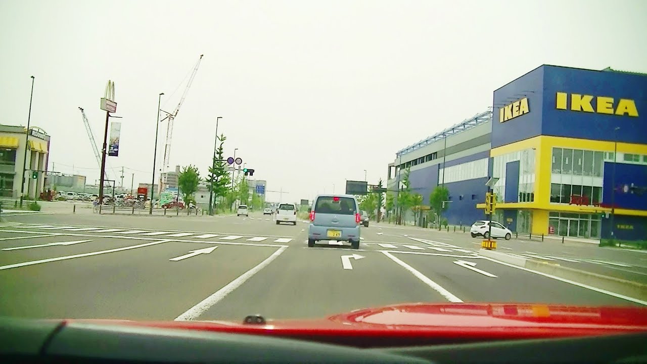 レガシィで 仙台市長町 ザ・モール＆ララガーデン長町まで 国道4号～太白区長町 GZ-E265撮影
