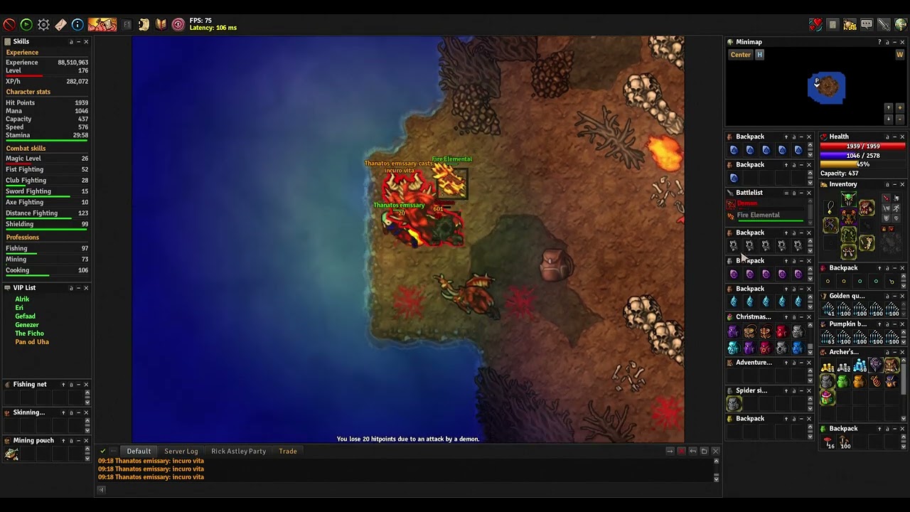Medivia - Ritual - Archini faction mission 6
