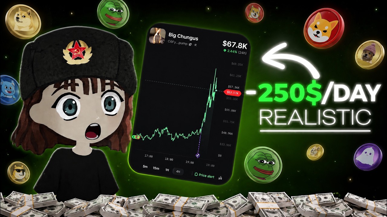 How I Make $250/Day Launching Memecoins (Realistic Results) ⭐
