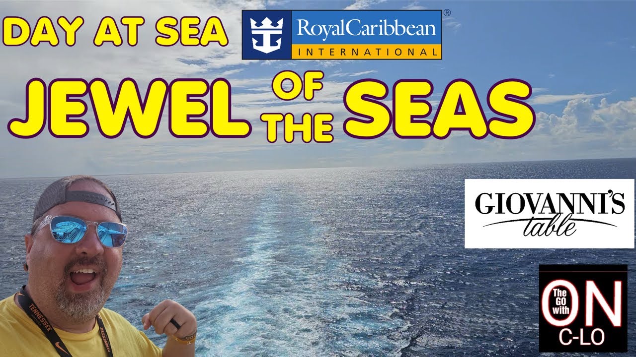 День в море на лайнере Jewel of the Seas компании Royal Caribbean. Планы на случай зимнего шторма...