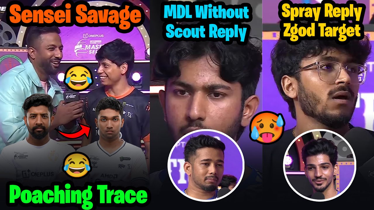 Sensei Savage Reply😂 Poaching RNTX Tracegod🥵 Venom Reply Scout🔥Spraygod Zgod Target BGMS