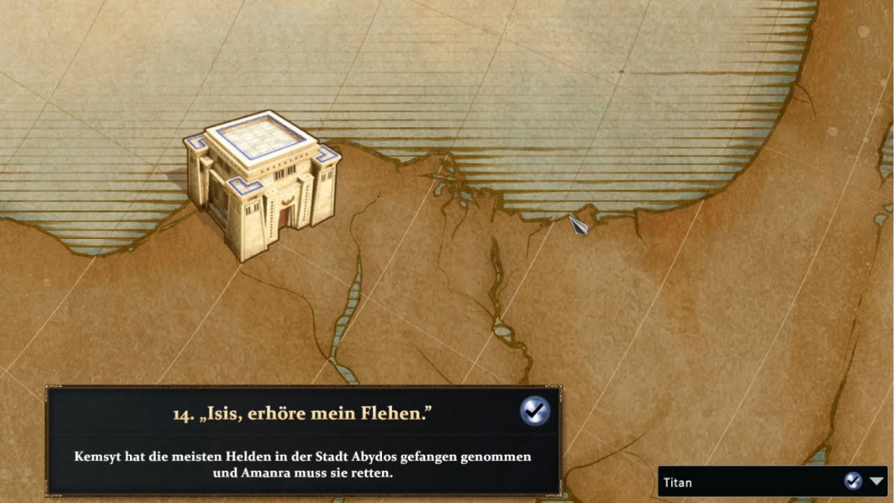 14. Isis erhöre mein Flehen - Age of Mythology Retold Kampagne | Titan Schwierigkeit