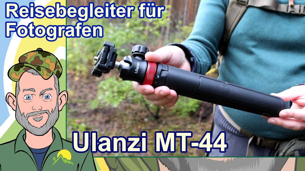 Ulanzi MT-44, mehr als du erwartest. Selfie Stick, Stativ, Handyhalterung @UnterwegsmitRalf