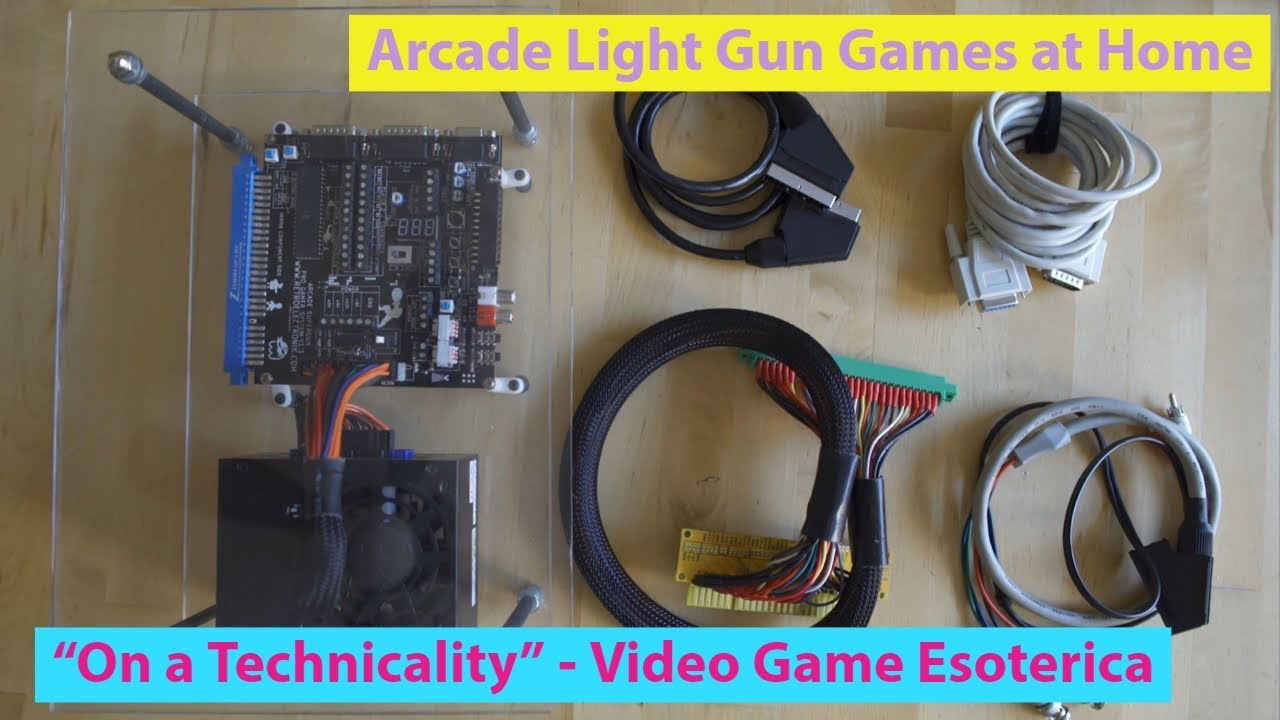 Arcade Light Gun Games at Home How to - 