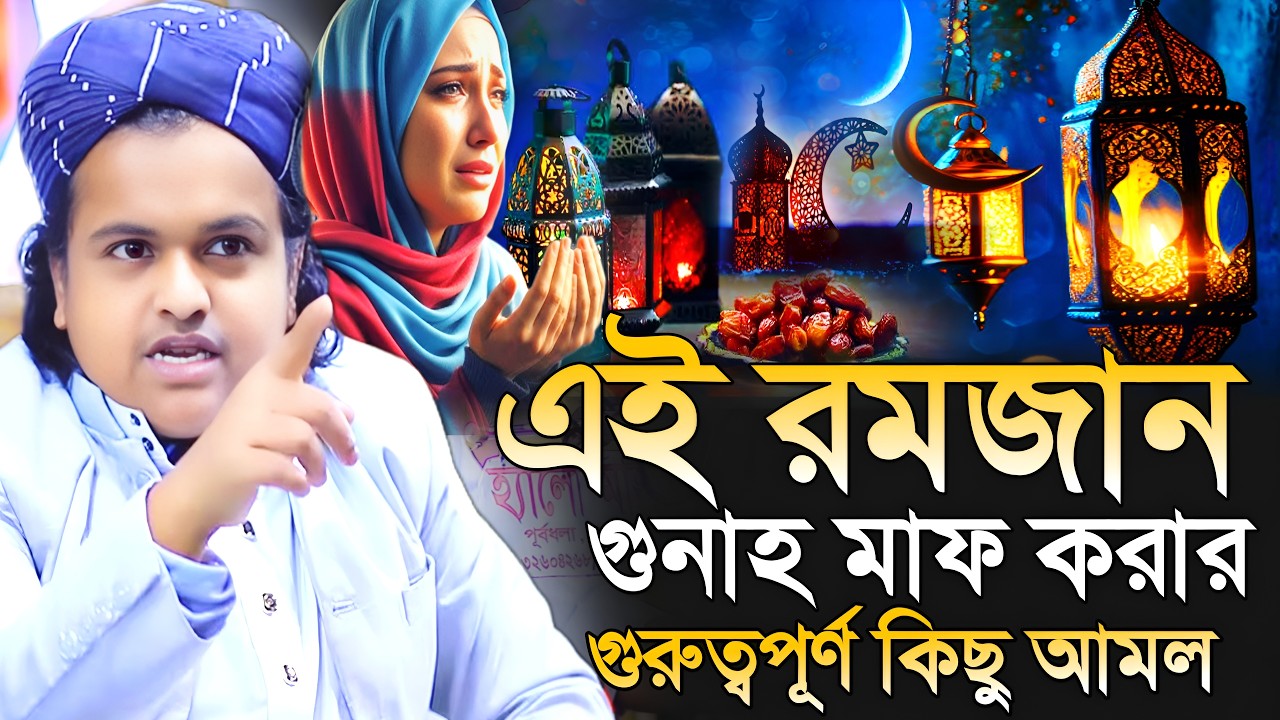 এই রমজানে গুনাহ মাফ করার গুরুত্বপুর্ণ কিছু আমল//রফিকুল ইসলাম মাদানী নতুন ওয়াজ Rafiqul Islam Madani