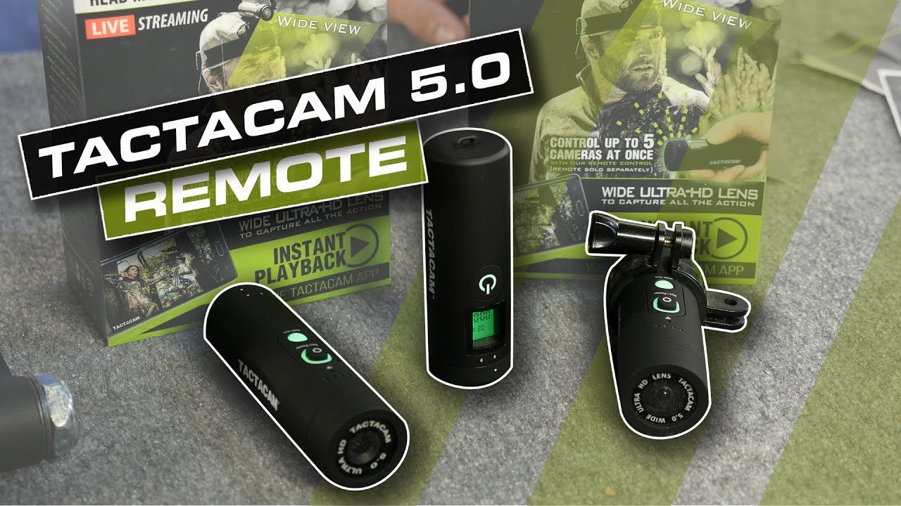 Tactacam 5.0 Remote - How To Sync Multiple Cameras To Remote