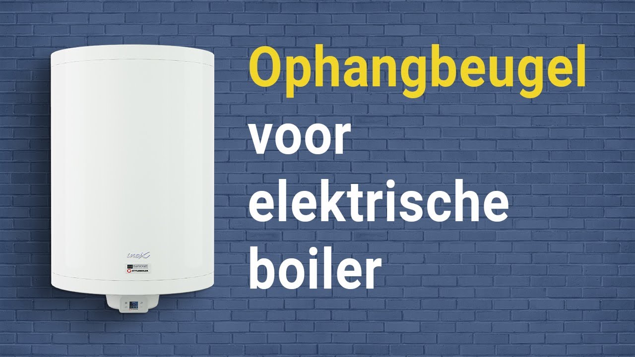 E-Smart elektrische boiler ophangen met ophangbeugel