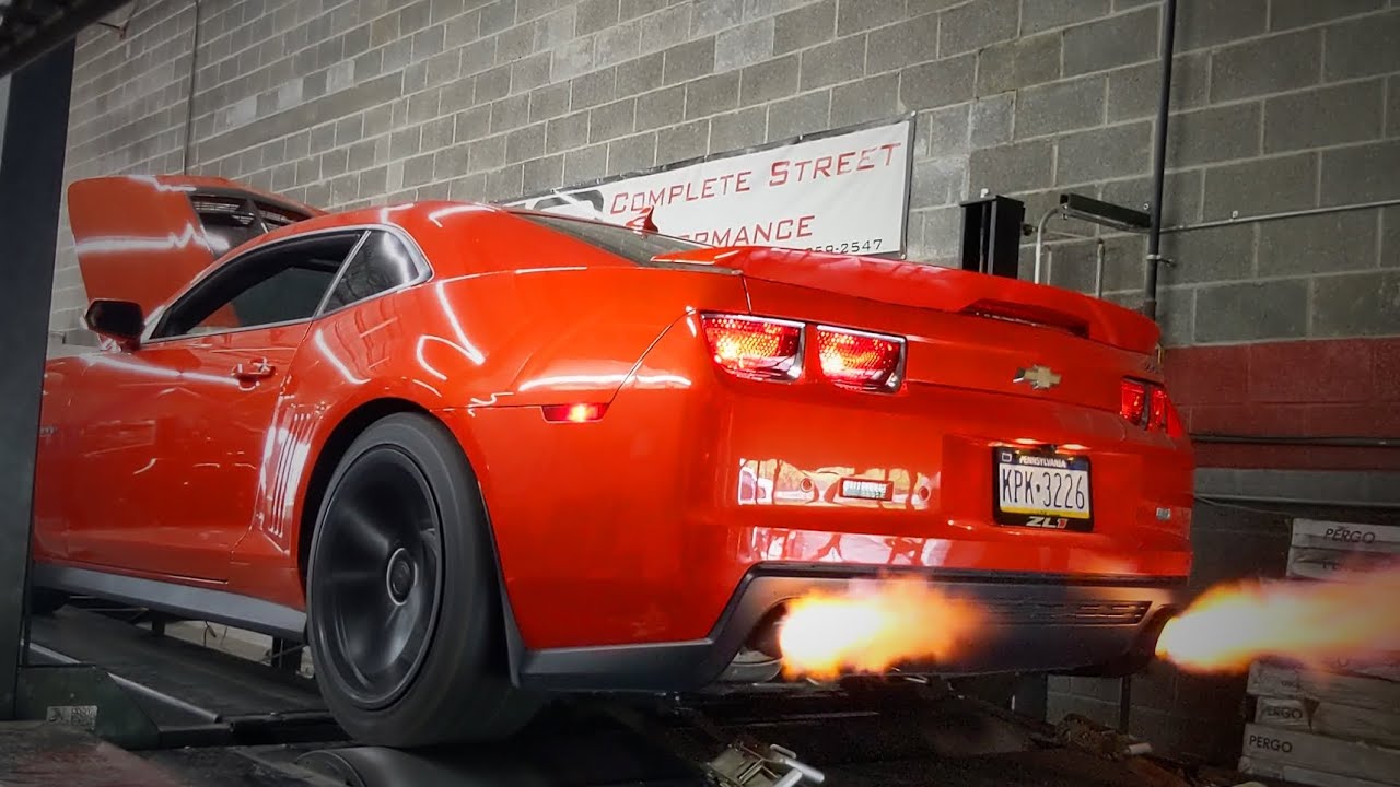 Большой прирост мощности от небольших модификаций! Camaro и Corvette!