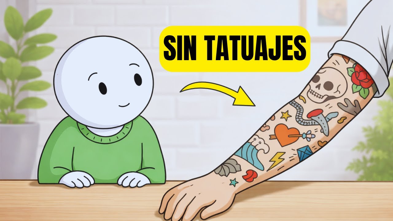 Por qué algunas personas son perfectamente felices sin tatuajes?