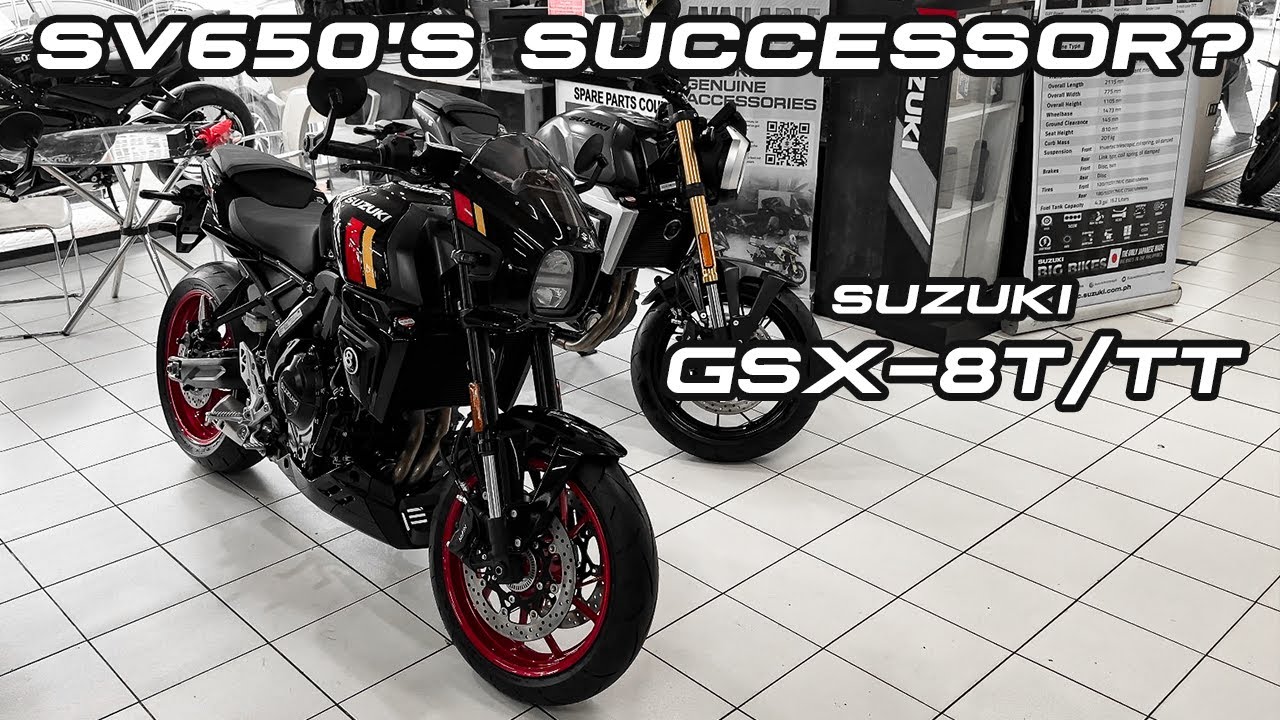 2026 Suzuki GSX-8T and GSX-8TT now in the Philippines!