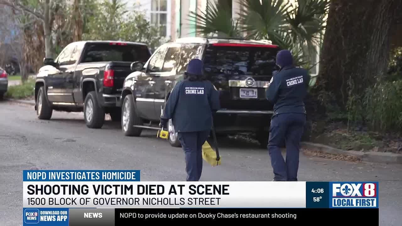 Man found shot Tuesday on Governor Nicholls Street dies, NOPD says