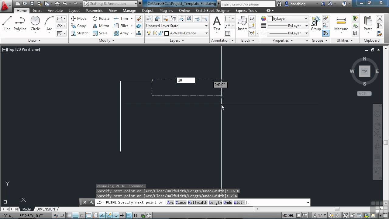 AutoCAD 2013 Tutorial | Simple CAD Techniques Part 1 | InfiniteSkills