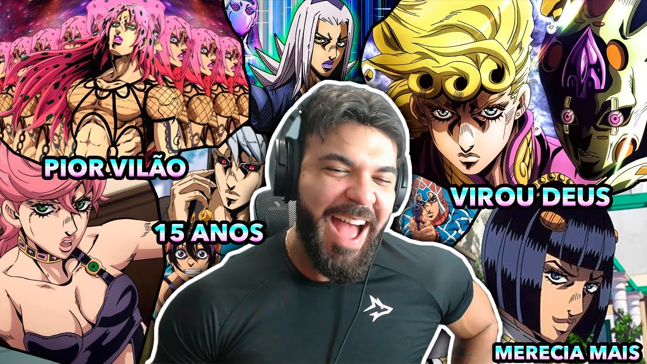 3 HORAS DO RENANPLAY MARATONANDO JOJO GOLDEN WIND (PARTE 5) DO INICIO ATÉ O FIM MELHORES MOMENTOS 