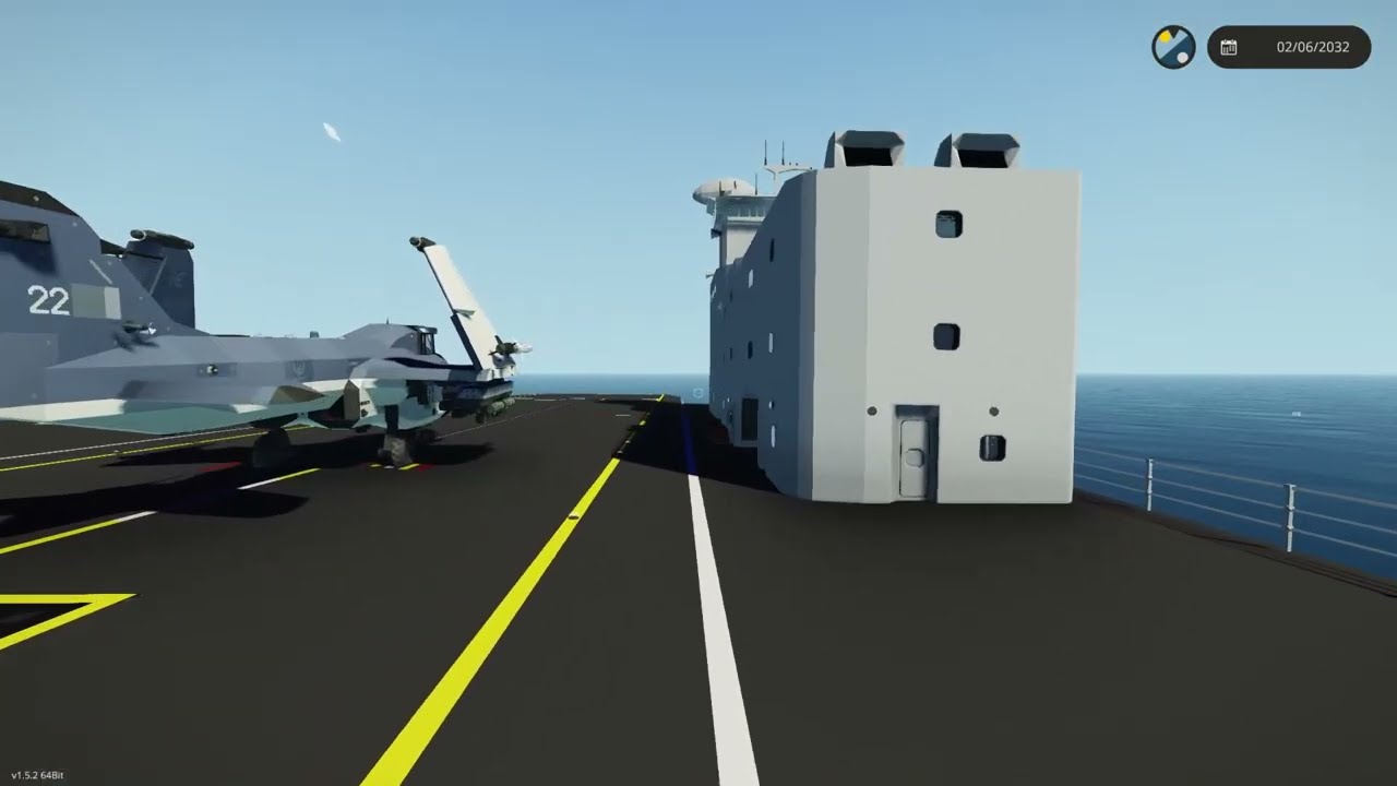 Aircraft Carrier Detailed Walkthrough (Stormworks)