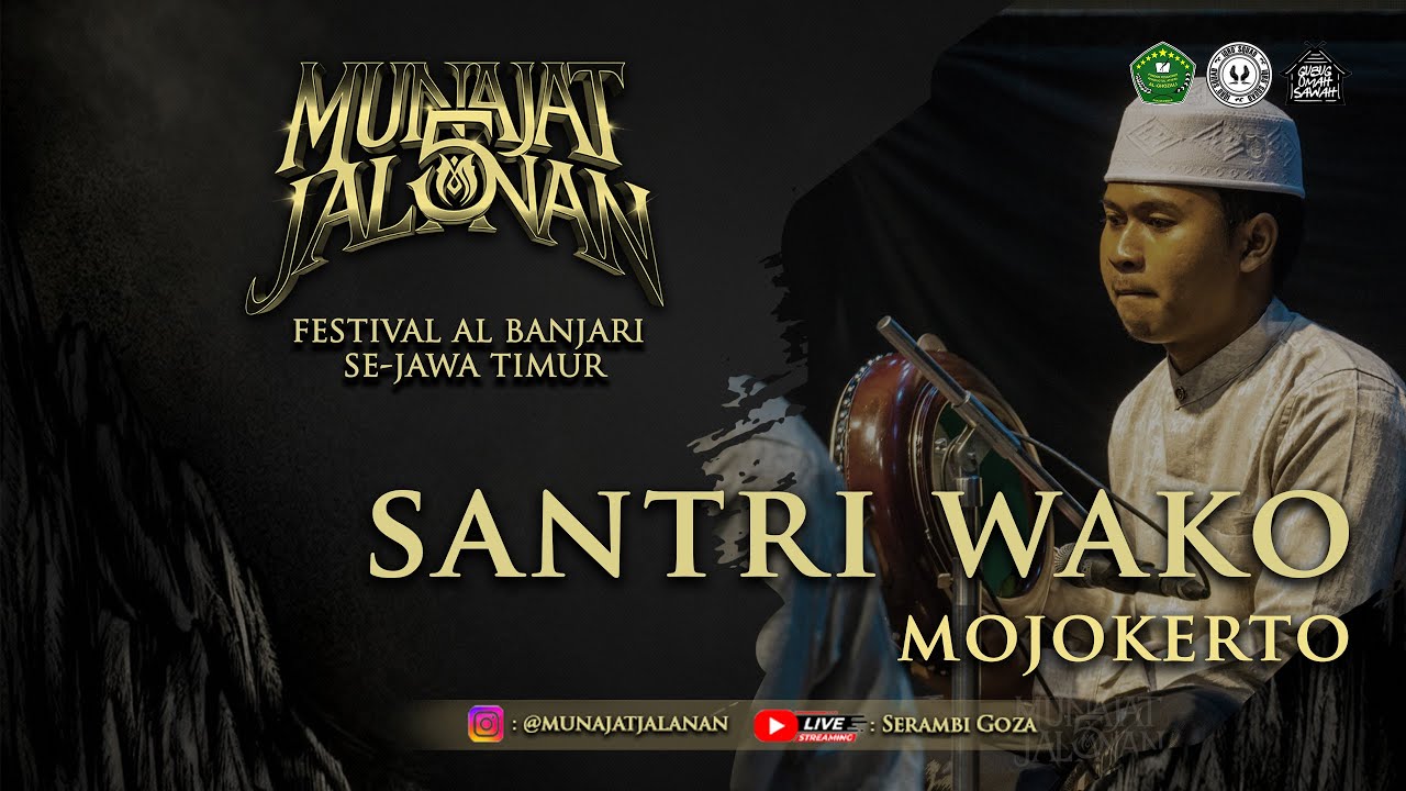 SANTRI WAKO (MOJOKERTO) | FESBAN MUNAJAT JALANAN 5 TAHUN 2025