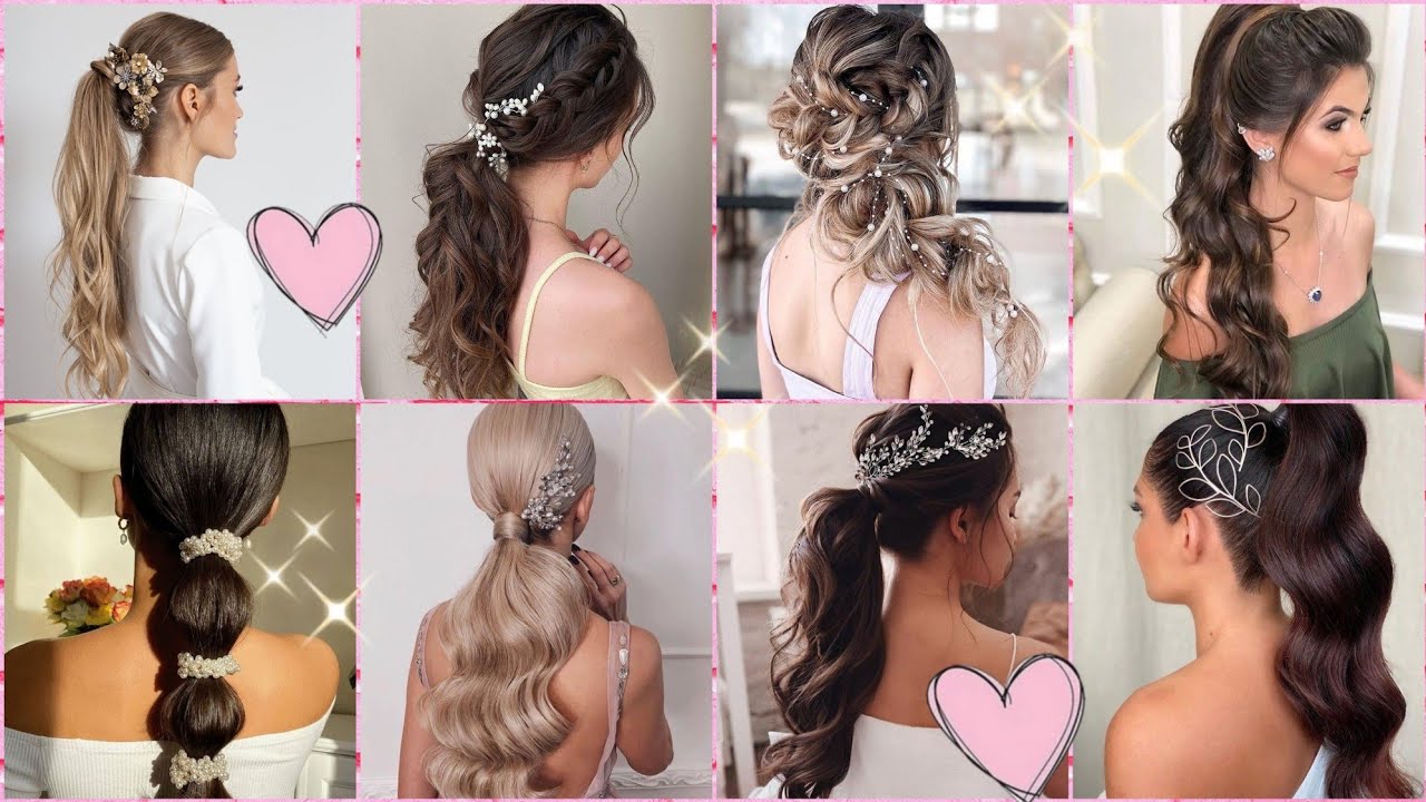 PEINADOS PARA NOVIAS CON COLA / COLETA 2025 / PEINADOS RECOGIDO 🌸 COLA DE CABALLO