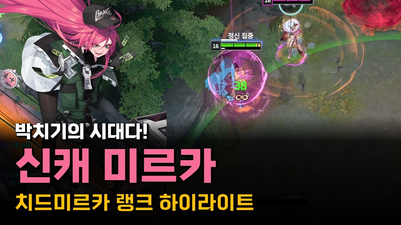 박치기의 시대다! 신캐 미르카, 치드미르카 랭크 하이라이트