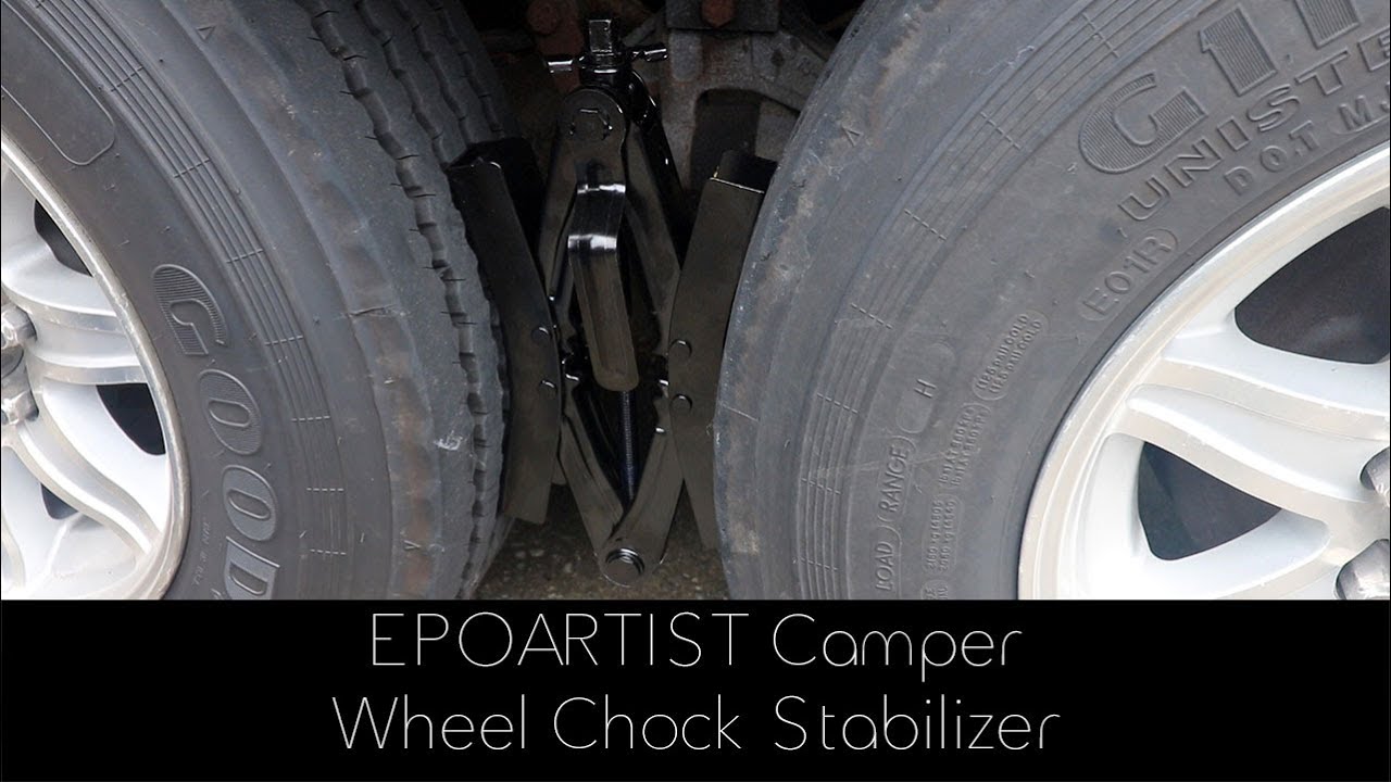 EPOARTIST Camper Wheel Chock Stabilizer